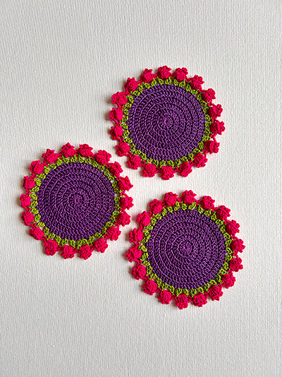 Pink Tulip Coaster
