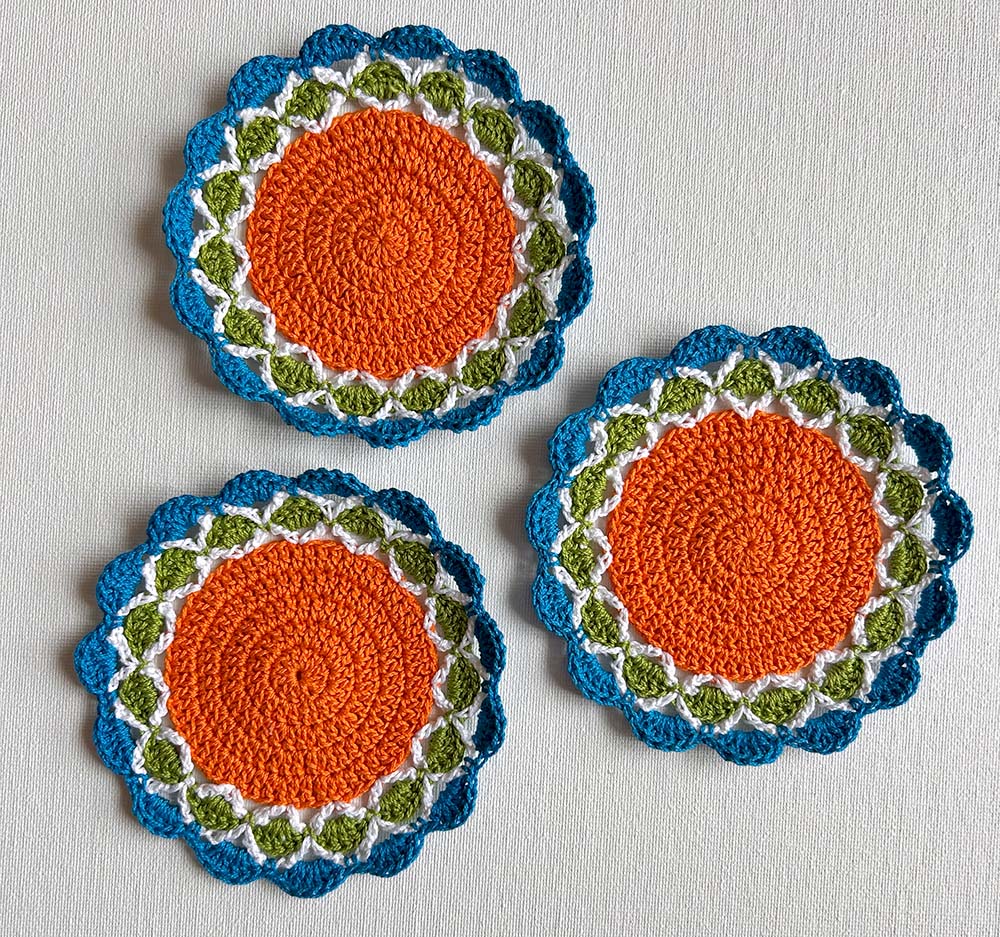 Round good vibes Coasters