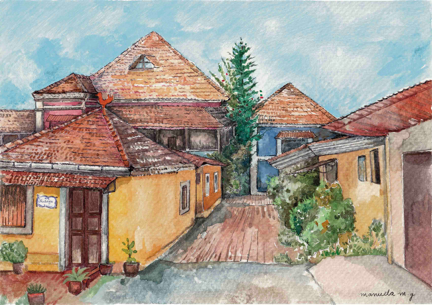 Nostalgia, St Sebastian Road, Fontainhas