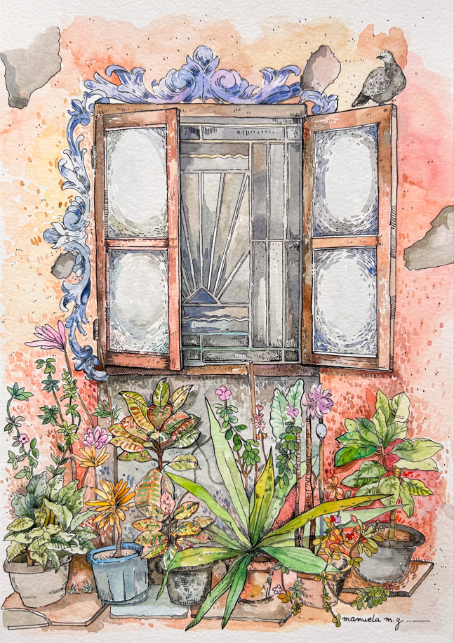 A little corner in Fontainhas