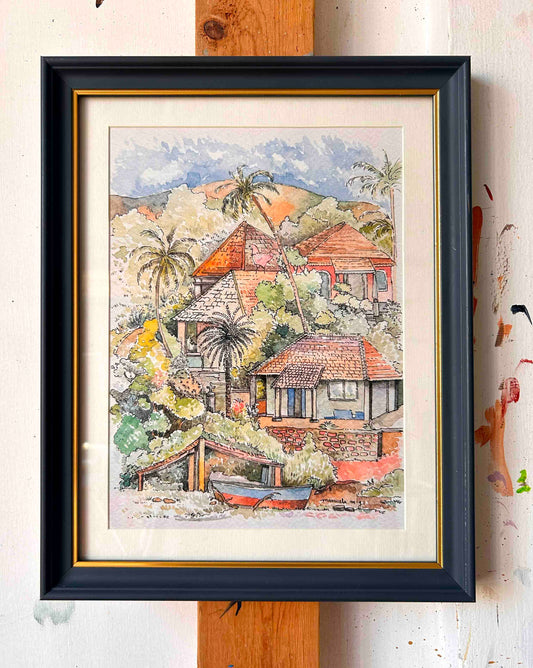 Framed Goa Art Print
