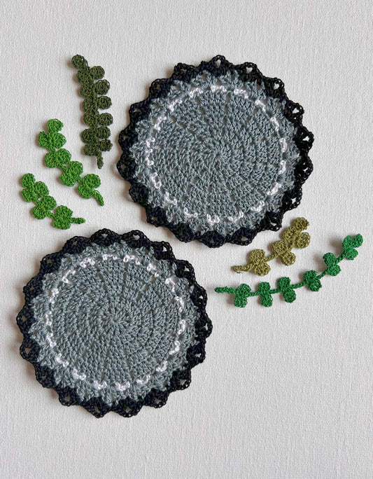 Round Ash Coasters