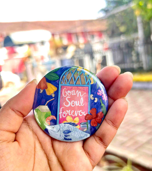 Goa Soul Forever Fridge Magnet