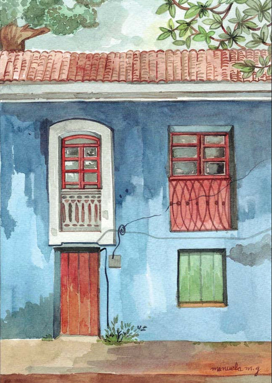 Blue Facade, Panjim