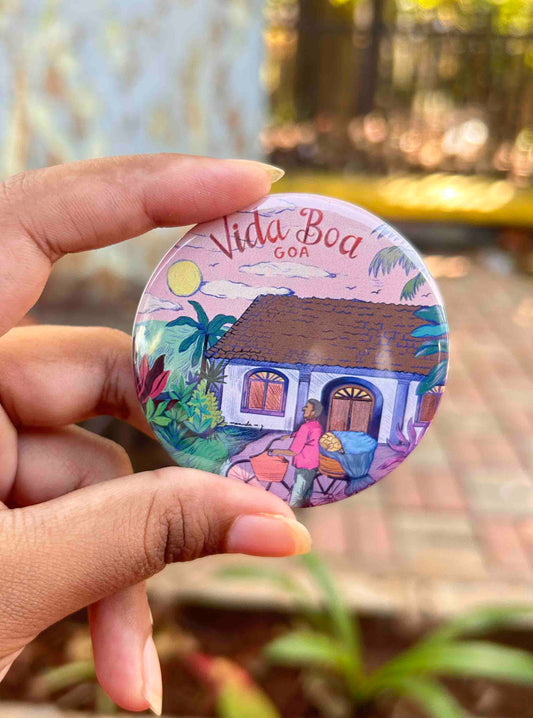 Vida Boa Fridge Magnet